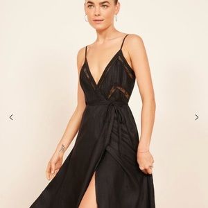 Reformation Daria Linen Maxi Dress